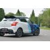 Накладки сплиттеры на пороги на Suzuki Swift IV Sport